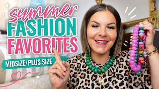 MIDSIZE/PLUS SIZE Summer Fashion Favorites | Old Navy, Kohls, Amazon, Target, SPANX, Baublebar