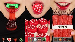 100 FOODS MUKBANG ASMR COMPILATION SNACKS FROM THAILAND & CHINA, TANGHULU, CHOCOLATE MARSHMALLOW