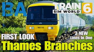 THAMES VALLEY BRANCHES FIRST LOOK - HENLEY, MARLOW & WINDSOR BRANCHES - TRAIN SIM WORLD 6