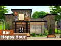 BAR NO ESTILO INDUSTRIAL | Speed Build - The Sims 4