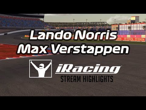 Lando Norris & Max Verstappen on iRacing | Stream Highlights 03.09.2019