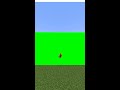 how to make a green screen like this #minecraft #minecraftgreenscreen #greenscreen