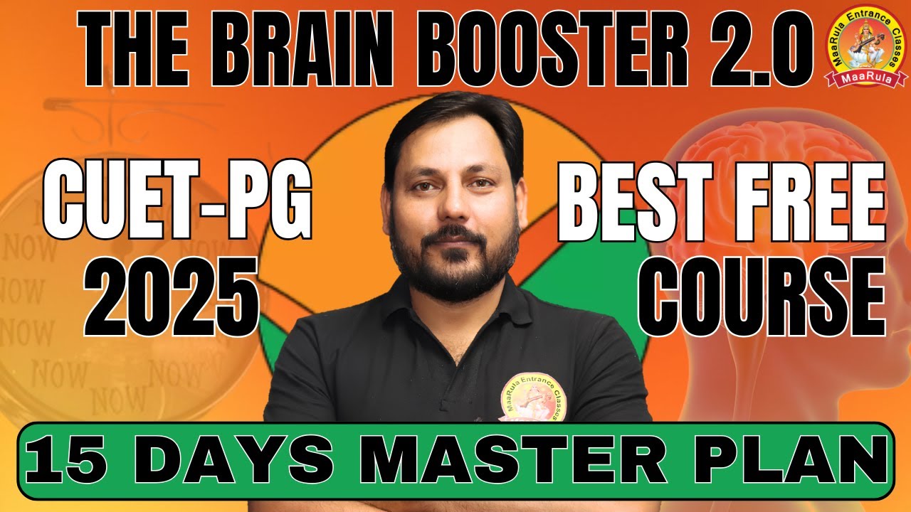 LAST 15 DAYS ULTIMATE MASTER PLAN FOR CUET-PG 2025 🔥🔥 ZERO TO GOVT ...