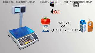 தமிழில் Top 1 Fruits and Vegetable weighing Scale with bill printing 2023 ,at low Price.Guarantee screenshot 4