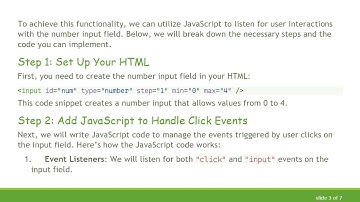 How to Display a Notification for Maximum Value on Number Input Clicks in JavaScript