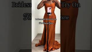 My favorite bridesmaid dress!! 🧡 #weddings #wedding #bridesmaids