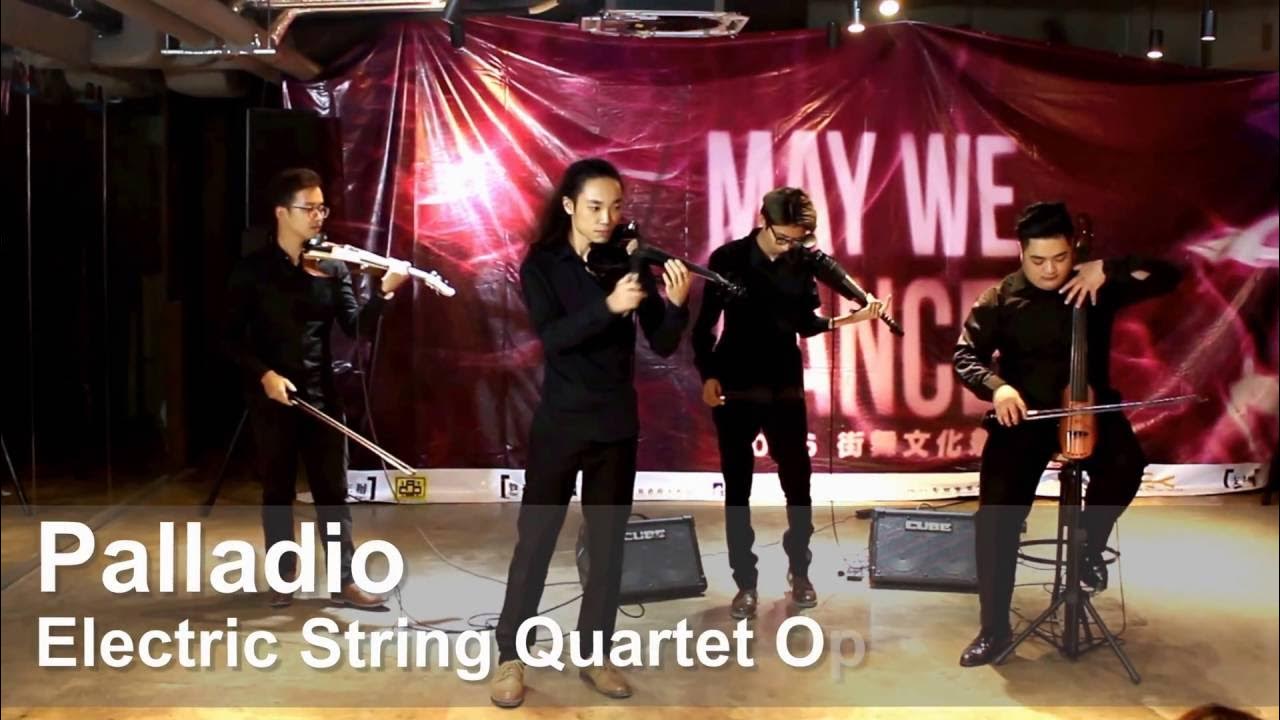 【OpusA】Karl Jenkins Palladio (Electric String Quartet Cover) Live