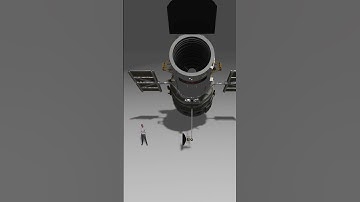 Hubble Vs James Webb Space Telescope | Size Comparison
