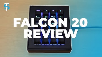 DIY Elgato Stream Deck! | Max Keyboard Falcon 20 Macro Keyboard Review