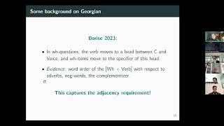 Getting by without Movement: Cross Clausal Dependencies in Georgian