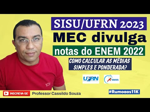 ENEM 2022: Como calcular a nota no SISU 2023?