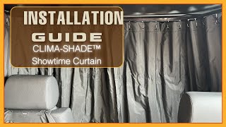 INSTALLATION GUIDE: CLIMA-SHADE™ Showtime Curtain by Canyon Adventure Vans 865 views 4 months ago 29 minutes