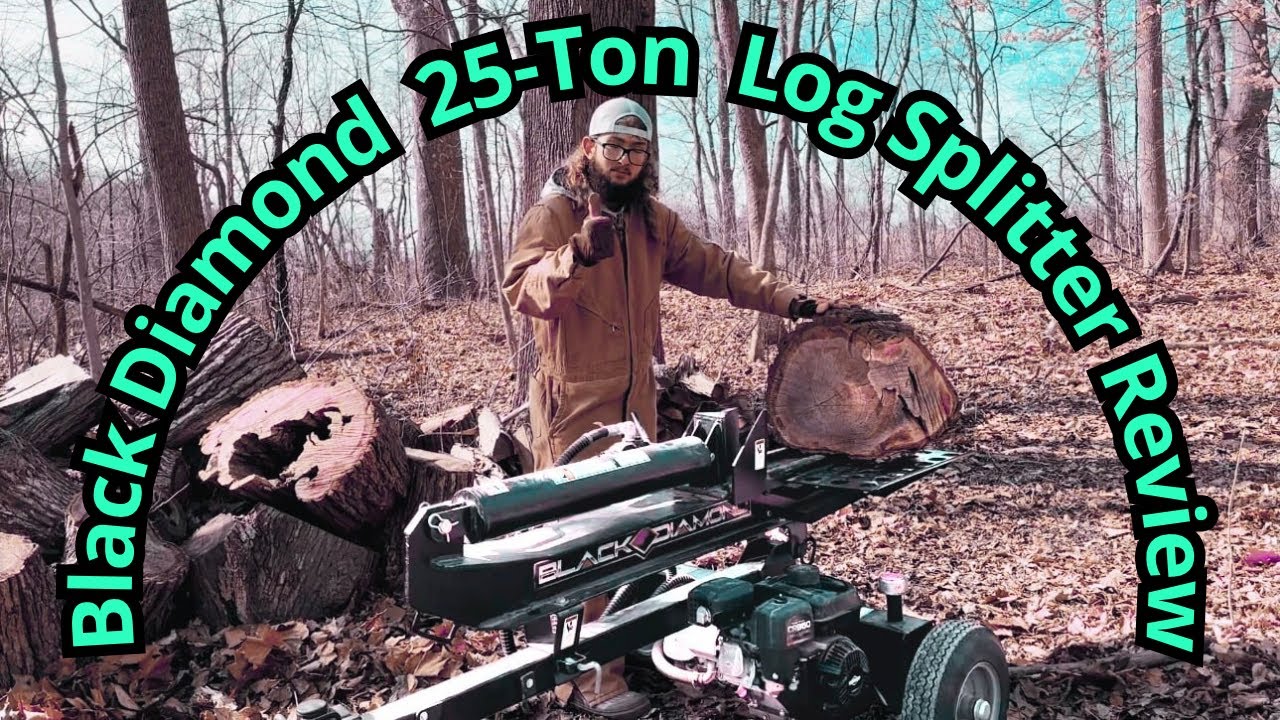 Black Diamond 25-Ton Log Splitter Review