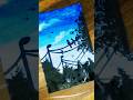 Scenery painting💞 #art #drawing #scenery #shorts #viral #youtubeshorts #RupankarDey