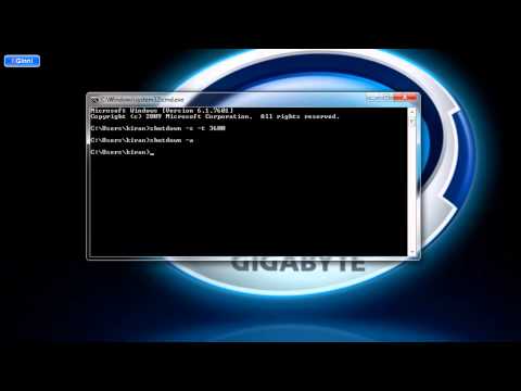 Windows Shutdown Command Prompt
