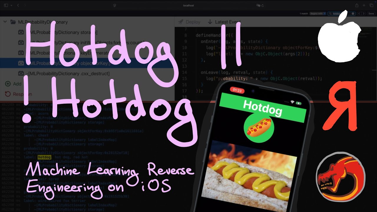 [0x0f] Reversing Shorts :: Hotdog or not hotdog? Machine learning reverse engineering on iOS