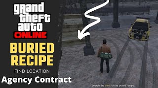 Search the area for the buried recipe | Tuners DLC | GTA V Online | Agency Contract