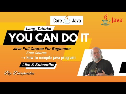 How to run java program in command prompt | How to run java program in notepad | Lang Tutorial