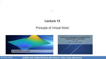 12. Energy Methods and Computational Mechanics  - Principle of Virtual Work:  3D Theory