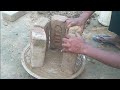 mitti ka chulha|village style mitti ka chulha |primitive technoloyg making clay voen