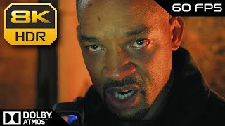 8K HDR 60FPS • Will Smith vs. Will Smith (Gemini Man) ᴬᵗᵐᵒˢ