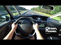 Citroen C4 Picasso 1.6 BlueHDI 120 HP 4K | POV Test Drive #068 Joe Black