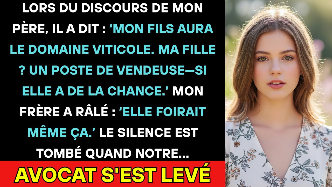 À La Fête De Départ De Mon Père, Il M'a Humiliée Devant Tous—Puis L'avocat A Pris Le Micro Et A Tout