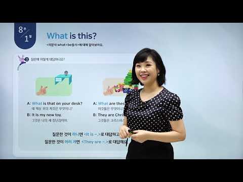 [하루한장 초등영문법] 의문사 what(1) - 8주1일