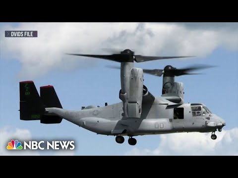 Military aircraft crashes during routine training exercise, killing 3 u. S. Marines