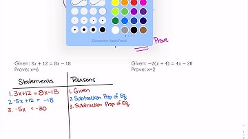 Geometry VA 2.2 Algebraic Proofs