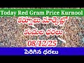 8 December 2025| Kurnool market red gram Price