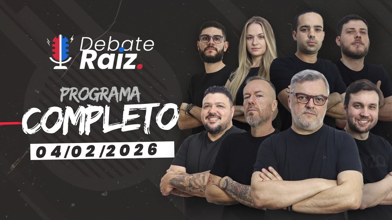 BOLA ROLANDO E CONTRATAÇÕES NA QUARTA-FEIRA NA DUPLA | DEBATE RAIZ | 04/02/26 