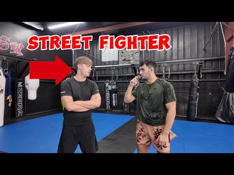 Undefeated Street Fighter Challenges MMA Fighter and GETS HUMBLED