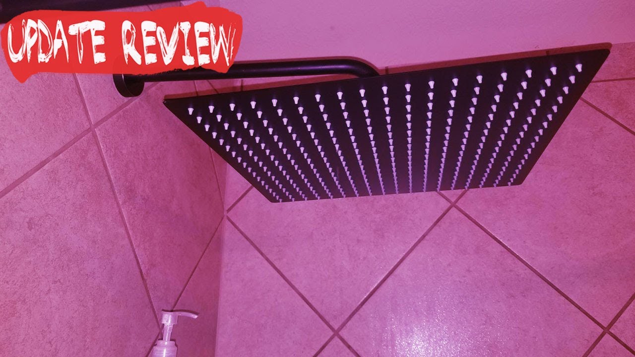 Best Rain Shower Head 2023 Hiendure 16 Inch Rainfall Square YouTube