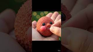 The Pearl of the Fruit Kingdom ⚪🥹 Tiny Litchi Mini Munch  #asmr #viral #minimunch #oddlysatisfying