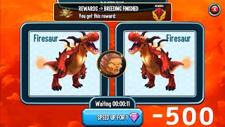 Monster Legends - Firesaur & Firesaur - And Breeding Youtuber McCreamy Condemned 😱 All Forms screenshot 5