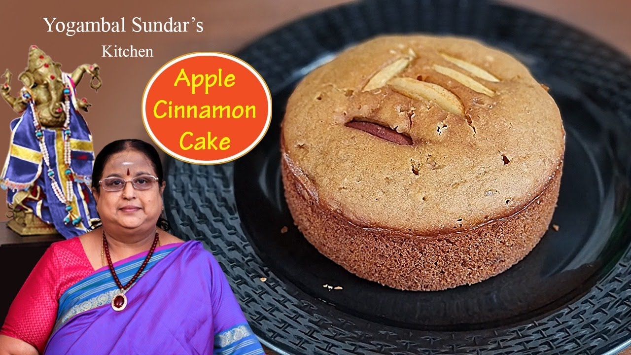 Recipe 371 Apple Cinnamon Cake (Eggless/ No Oven) YouTube