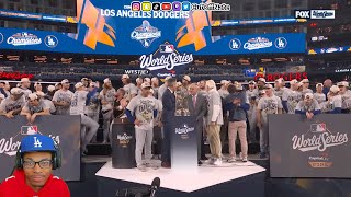 DODGERS FAV OPP REACTS TO Dodgers vs Blue Jays World Series Game 7 Highlights 11/1/25 MLB Highlights