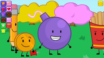 bfdia 12 but only when red contestants are on screen (ruby, fries, pin, and ruby