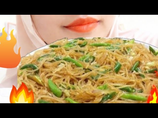 MUKBANG BIHUN CABE RAWIT HIJAU PEDAS BANGET