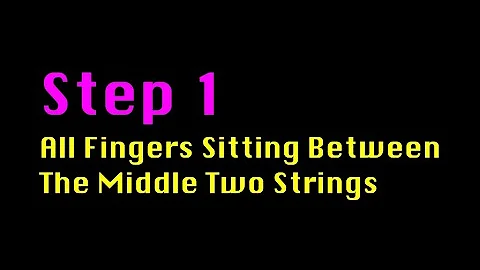 Vibrato Steps: Step 1 (Upper Strings)