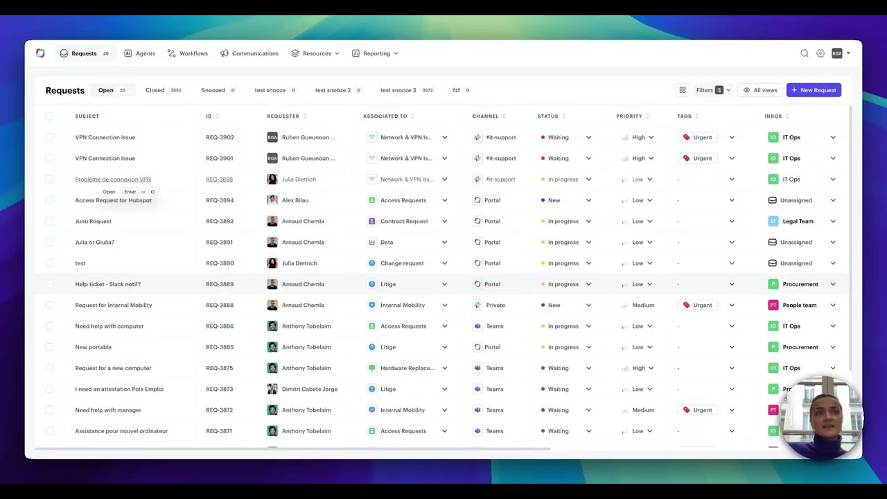 Siit Product Demo | AI Service Desk in 3 minutes