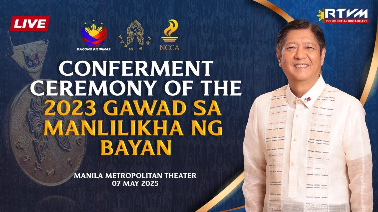 Conferment Ceremony of the 2023 Gawad sa Manlilikha ng Bayan 5/07/2025