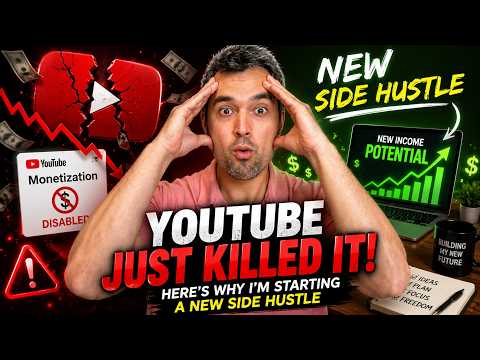 Thumbnail for Youtube Just KILLED Monetization...Here's The #1 Side Hustle In 2026