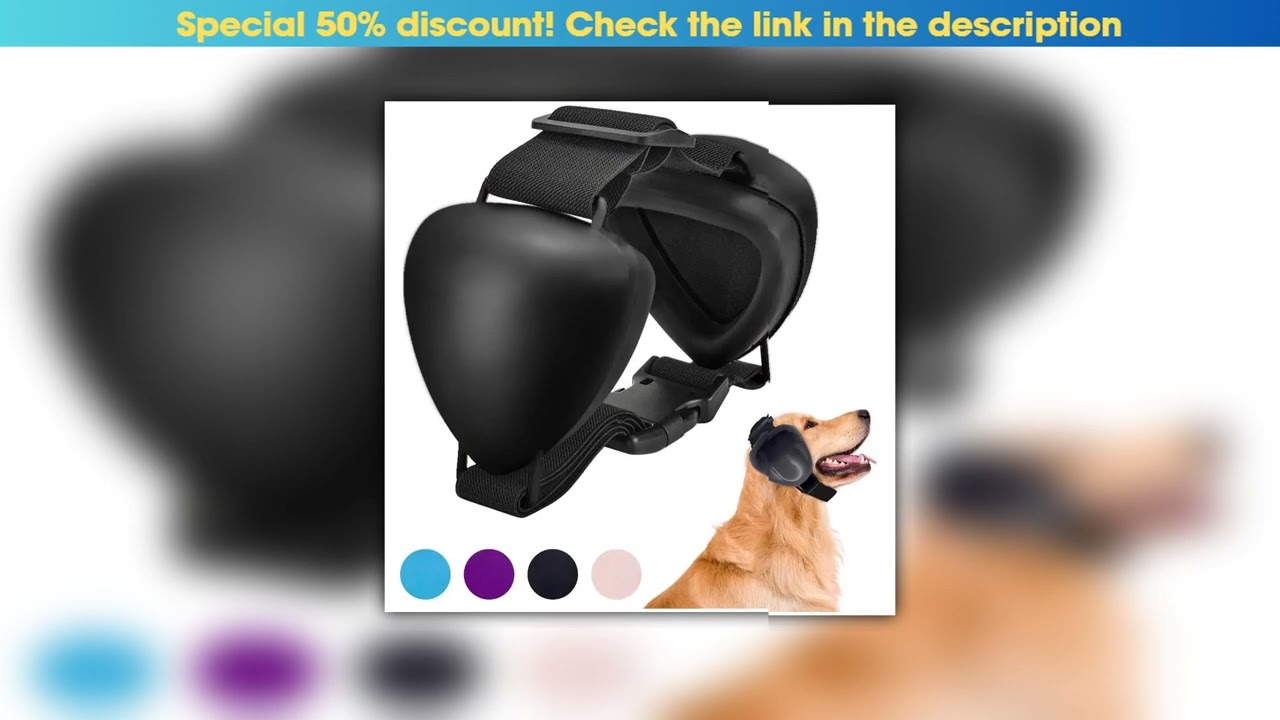 Discount Noise Protection Dog Ear Muffs Hearing Protection Soundproof Pet Earmuff 29dB NRR Universa
