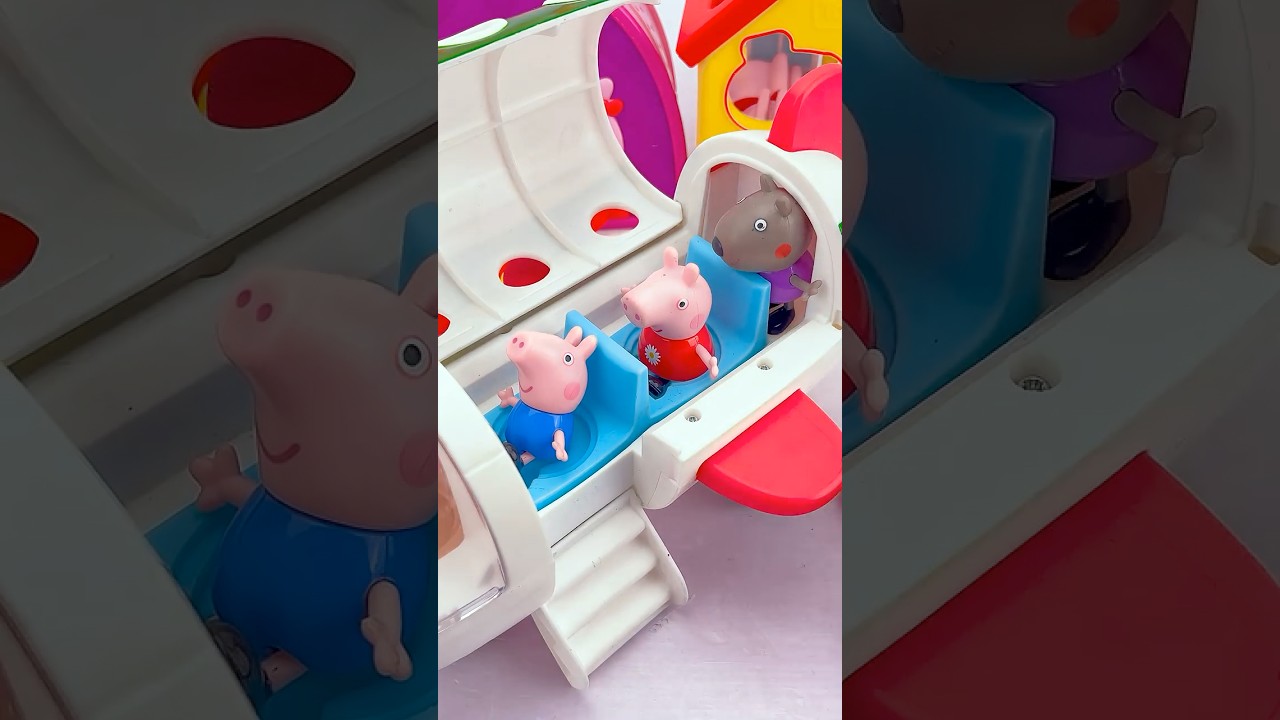 ASMR Peppa Pig Activity House Videos | Relaxing Toy 