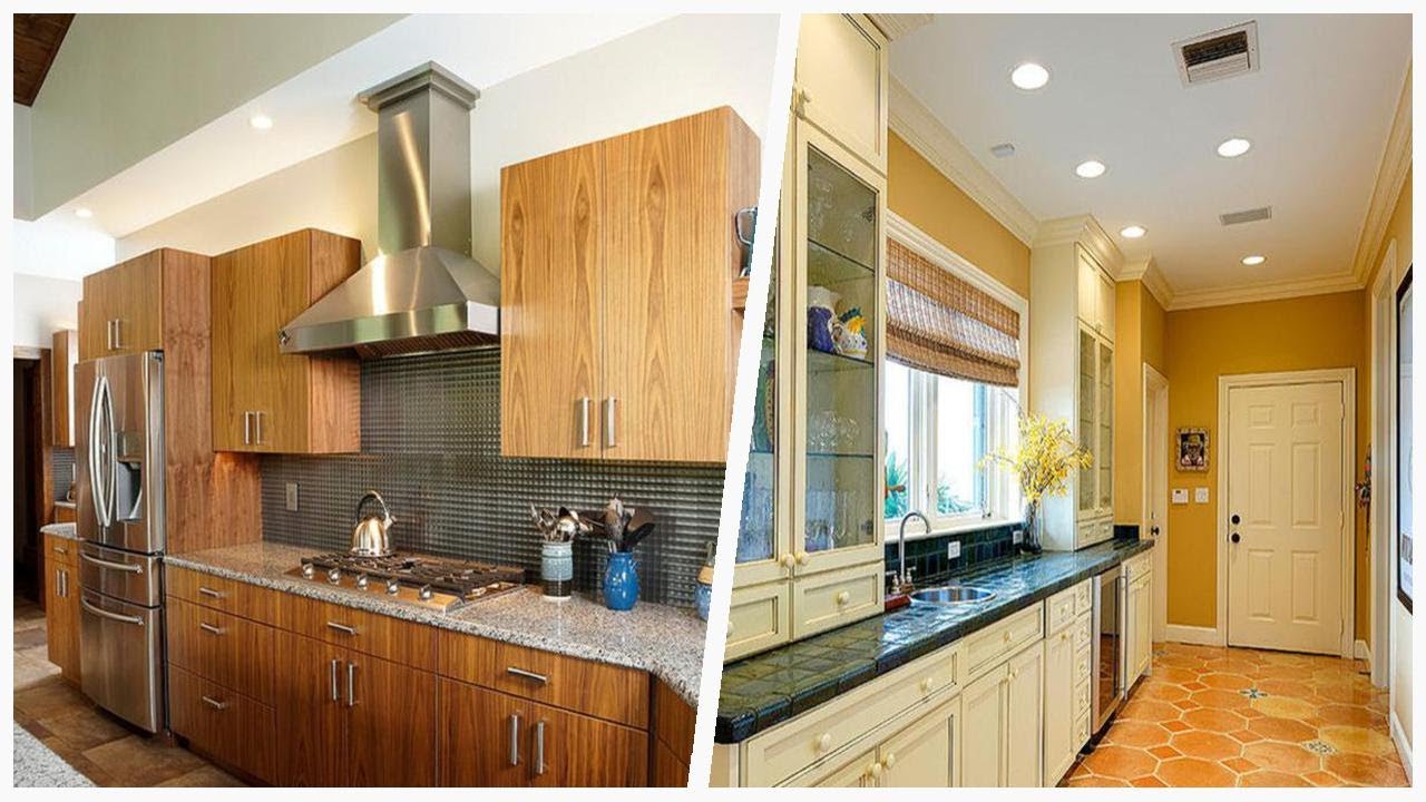 75 Multicolored Floor Kitchen With Mosaic Tile Backsplash Design Ideas