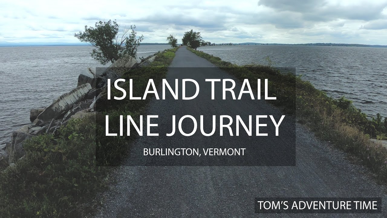 Island Line Trail Adventure Burlington, Vermont 4K YouTube