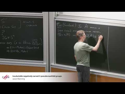 Jason Manning: Incubulable negatively curved 3-pseudomanifold groups