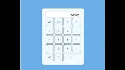 Calculator using React JS  and Bootstrap